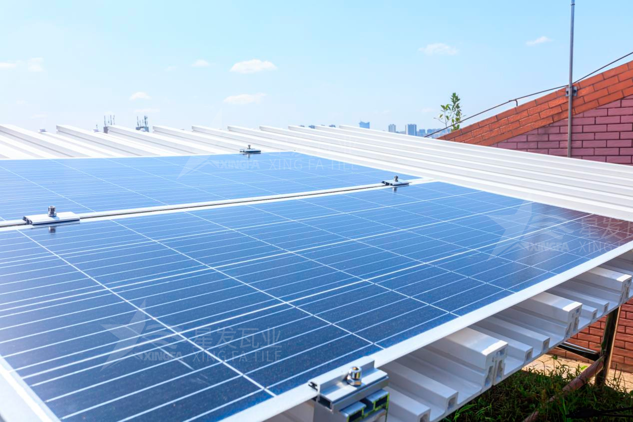 長知識了！廠房屋頂安裝光伏瓦的一大好處原來是它