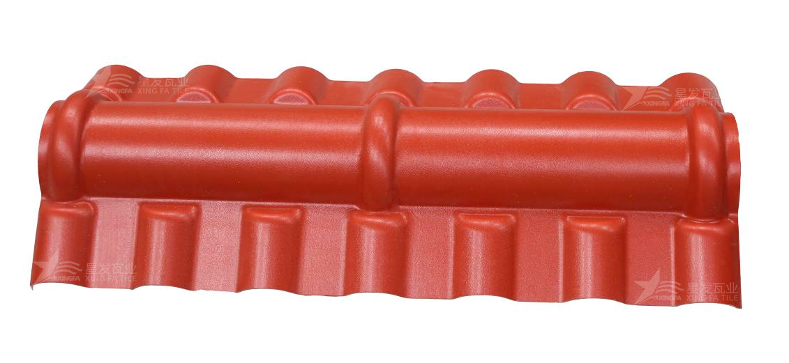 關(guān)于合成樹脂瓦正脊瓦寬度、規(guī)格、形狀的介紹。