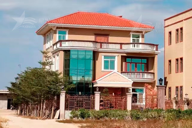 每一張屋面合成樹脂瓦都是藝術(shù)品，都獨(dú)具匠心！