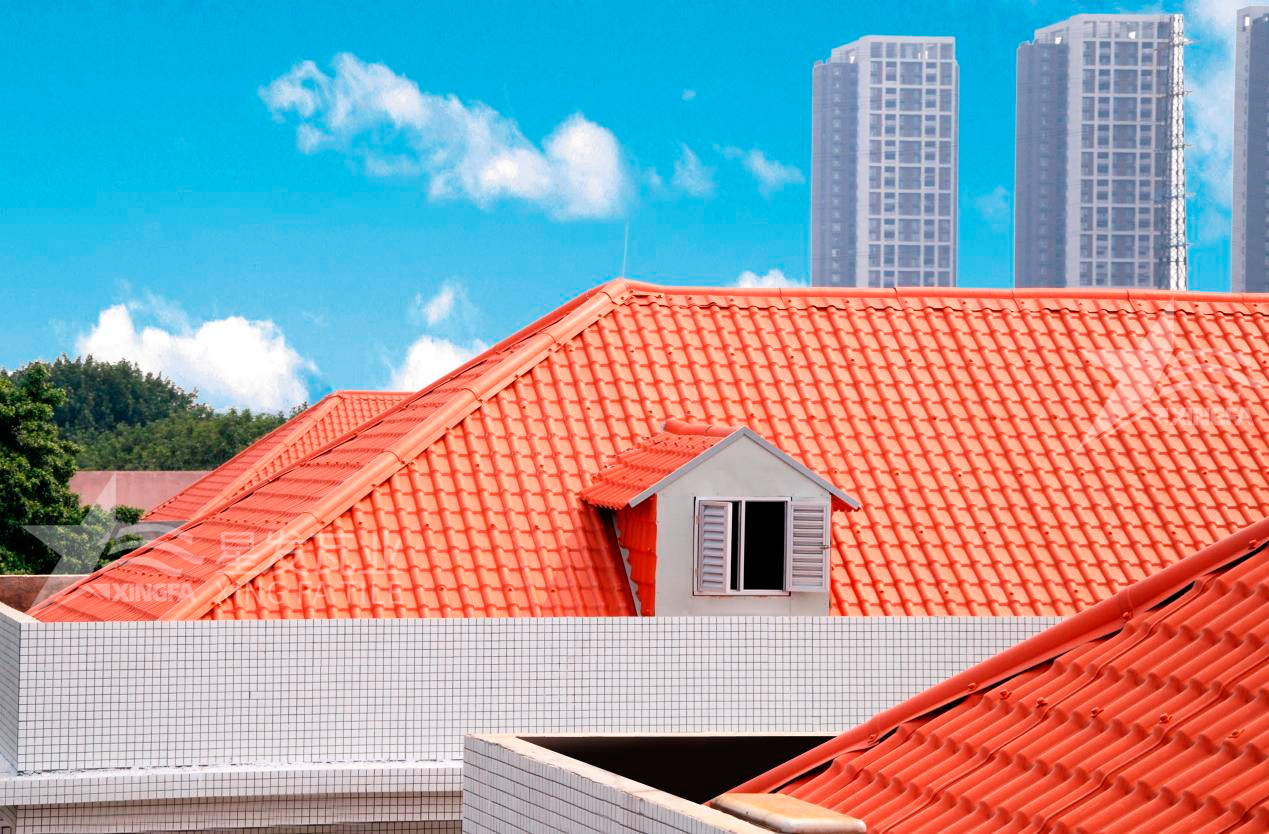 屋面建材首選--合成樹脂瓦，都用在哪里了？