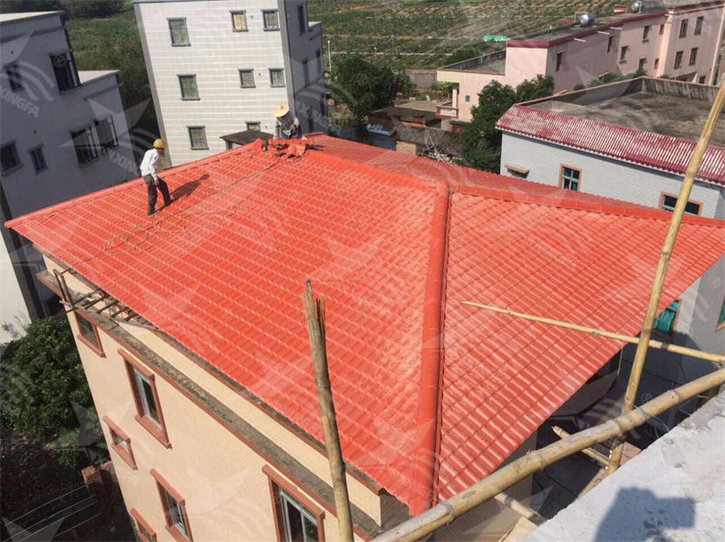 探秘農(nóng)村自建房建房利器！樹脂瓦多少錢一平，合成樹脂瓦價格揭秘！